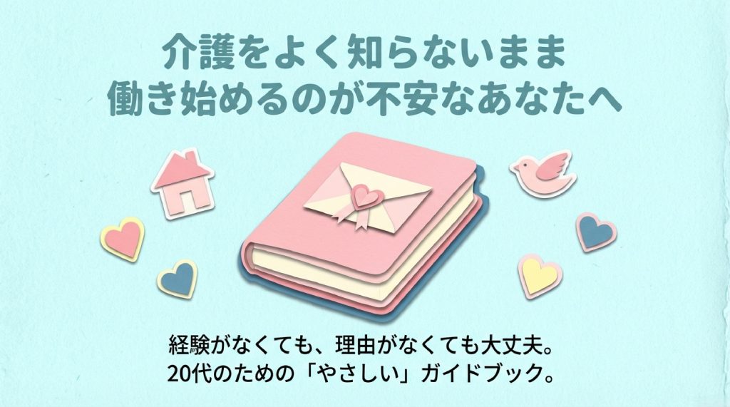 介護をよく知らないまま働き始めるのが不安な20代へ｜明確な理由がなくても働き始めていい